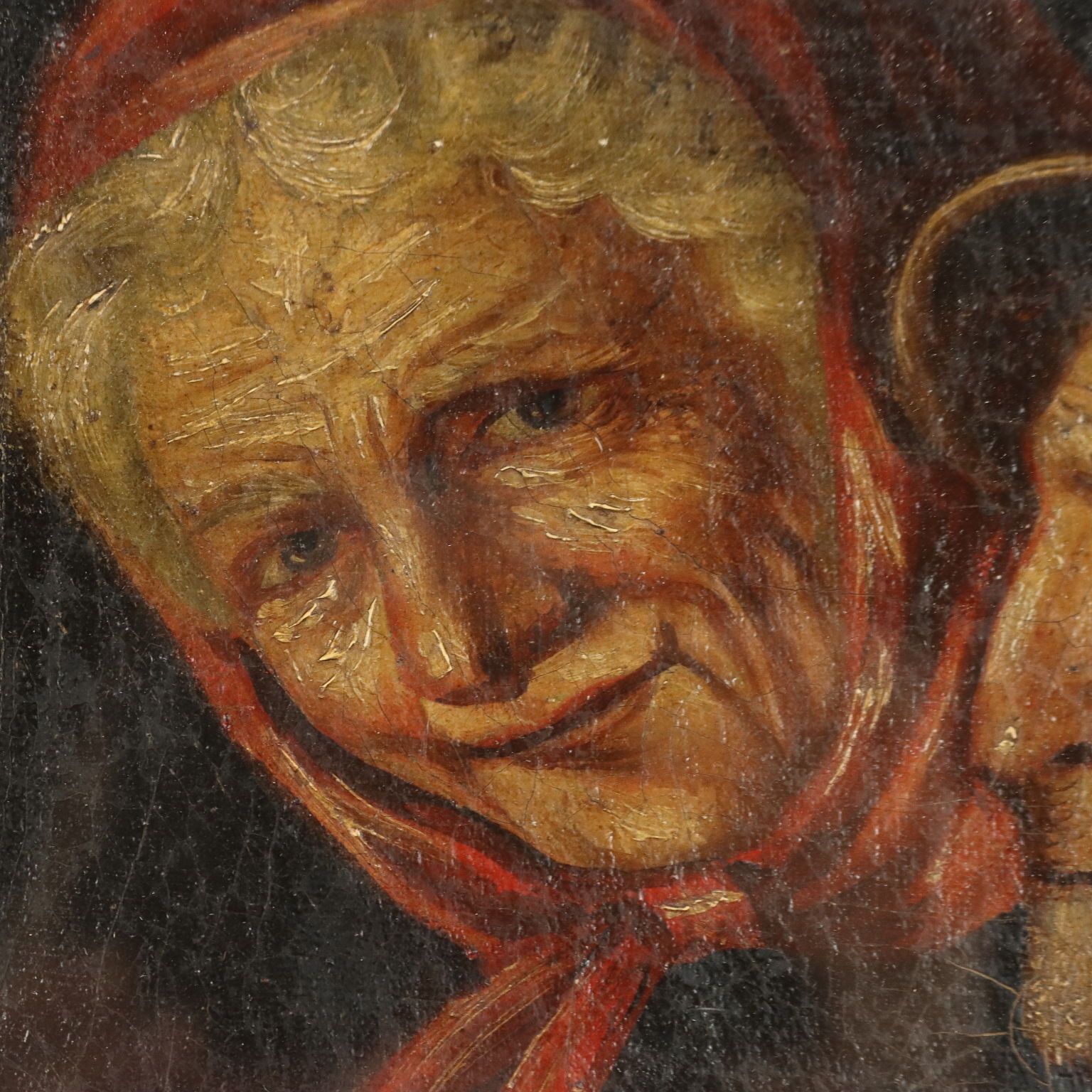 Portrait Of An Elderly Couple Oil On Canvas Italy XIX Century photo 250.0