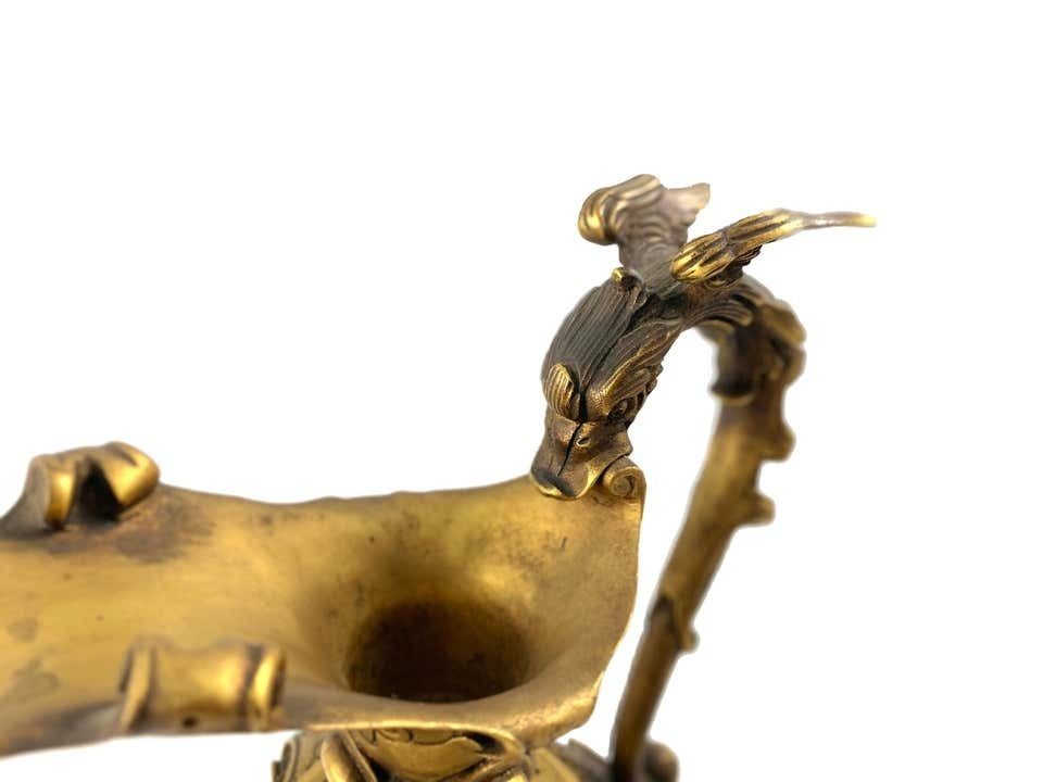 photo furniture 19th Century Pair Of Italian Renaissance Revival Cast Gilt Bronze Ewers