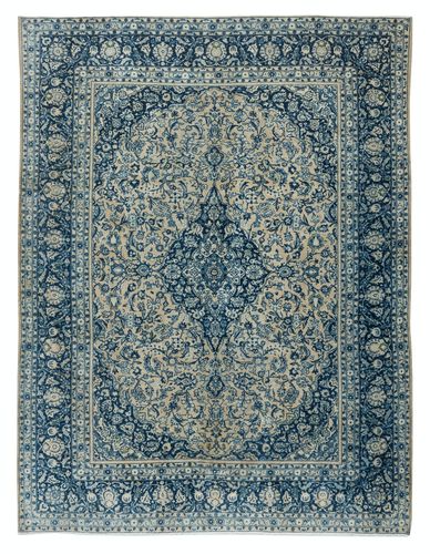 8.7x11.5 Ft Vintage Handmade Turkish Oushak Rug, One Of A Kind Carpet, Ca 1960
