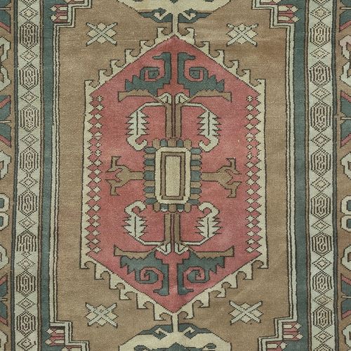 5.6x8.2 Ft One Of A Kind Vintage Handmade Turkish Area Rug. 100% Wool photo 616.0