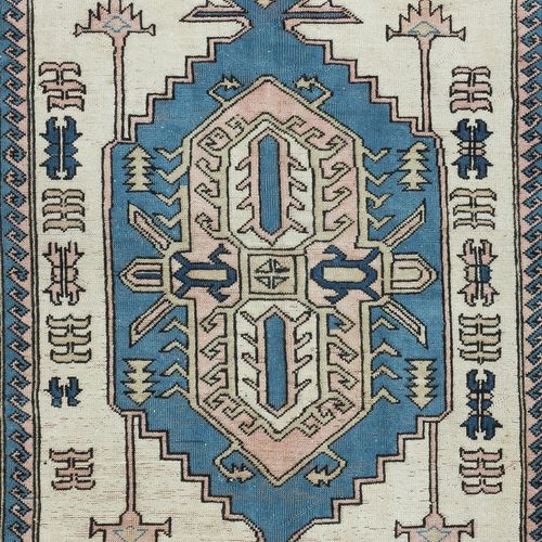 5.8x8.6 Ft One Of A Kind Vintage Handmade Turkish Area Rug. 100% Wool photo 821.0