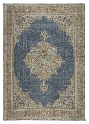 8.3x11.7 Ft Vintage Handmade Wool Large Area Rug, One Of A Kind Turkish Carpet