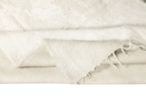 3.7x5.8 Ft Flat Weave Rug Made Of Goat's Wool, New Production Bed Cover, Blanket photo for sale