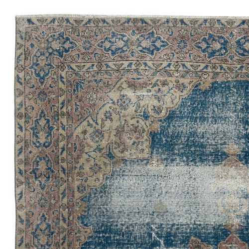 6.5x9.7 Ft Vintage Handmade Large Area Rug. One Of A Kind Turkish Carpet photo Textiles