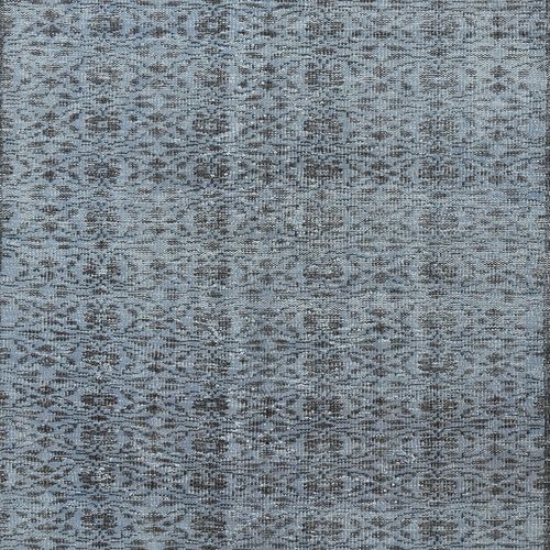 5.3x9.4 Ft Modern Floral Design Area Rug In Blue, Hand Knotted In Turkey photo 423.0