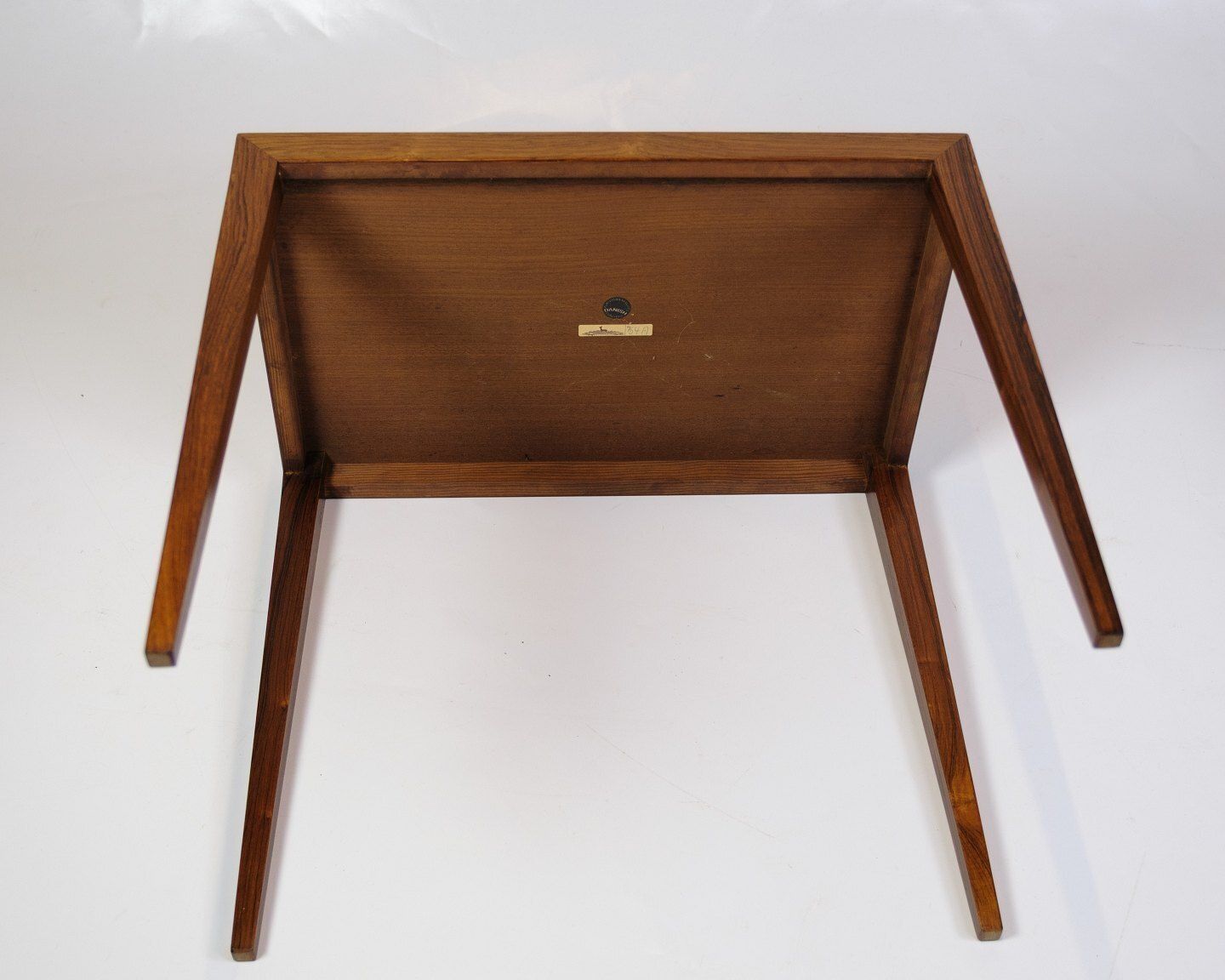 Side Table Model 34a In Rosewood By Severin Hansen For Haslev Furniture Factory From 1960s photo buy