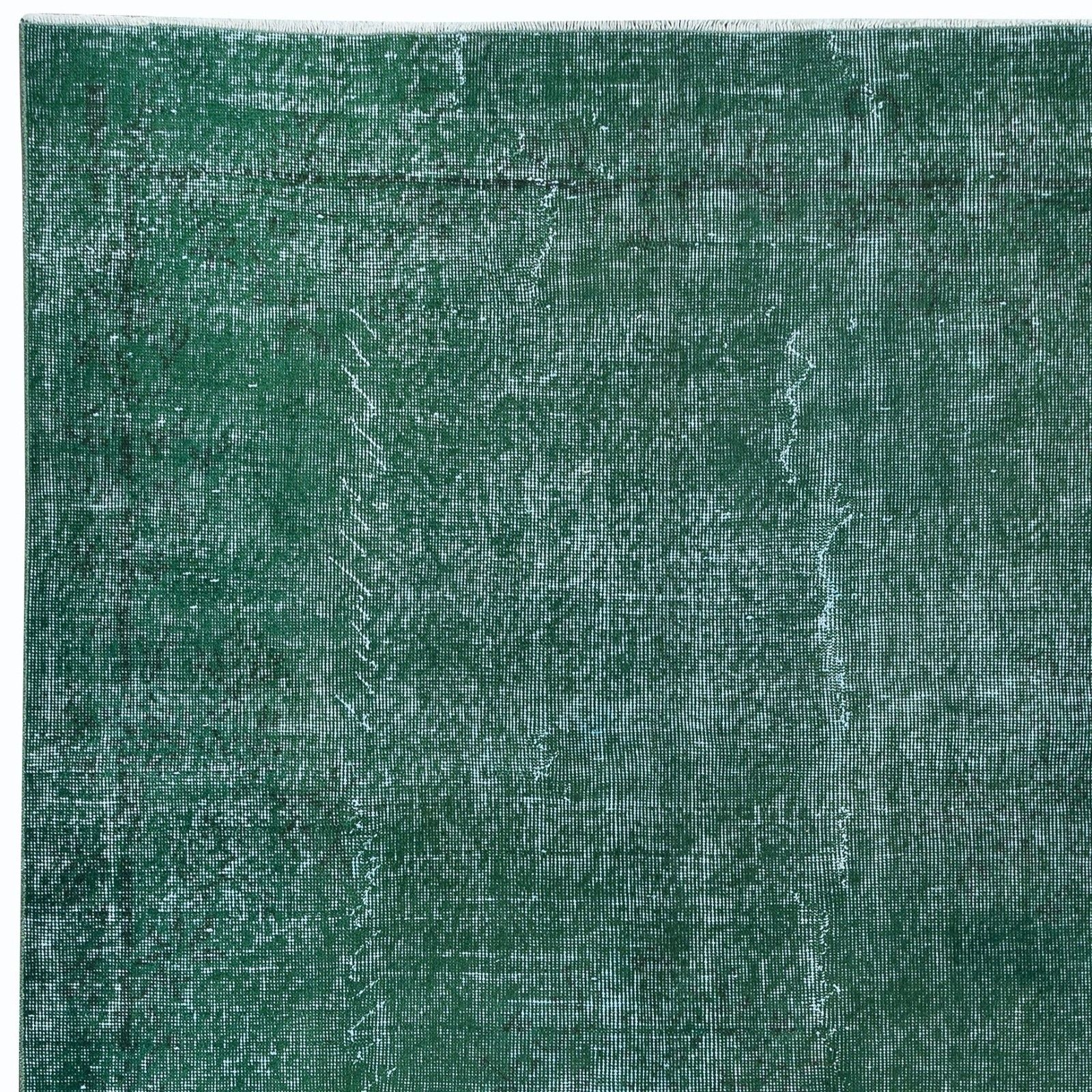 5x8.6 Ft Home Decor Modern Rug, Handmade Floor Covering, Green Turkish Carpet photo Textiles
