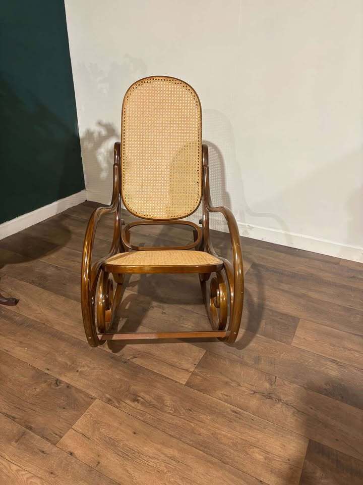 Vintage Reproduction Bentwood Style Rocking Chair photo furniture
