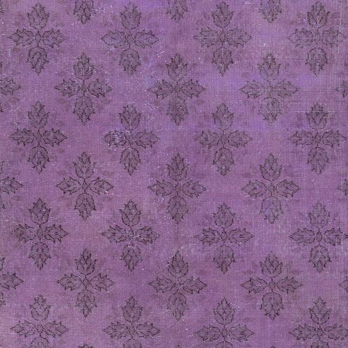 5.3x8.6 Ft Modern Floral Patterned Handmade Turkish Wool Area Rug photo 469.0
