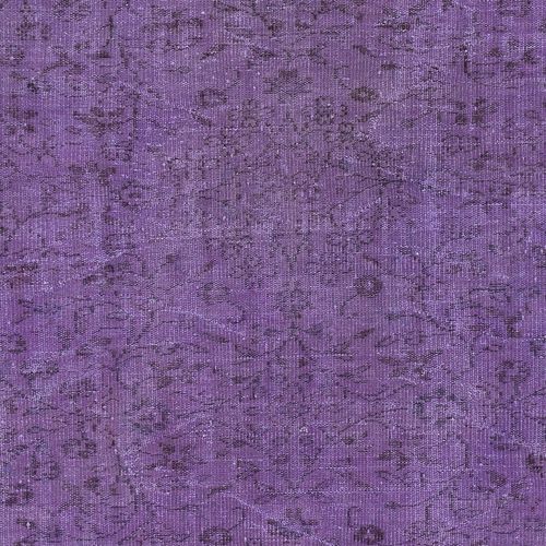 5.2x8.4 Ft Handmade Anti Bacterial Area Rug, Purple Color Handmade Turkish Rug photo 369.0