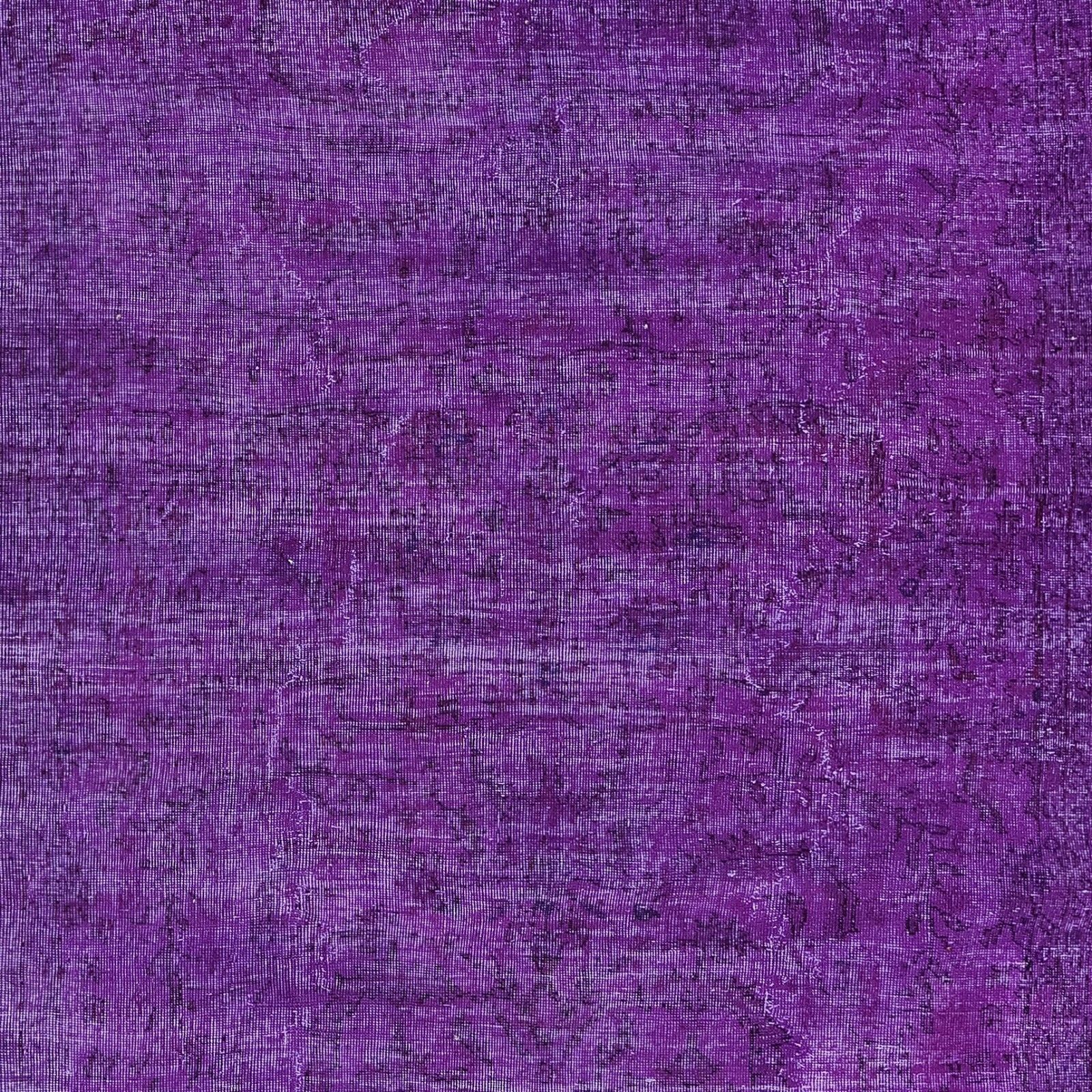 7x10.2 Ft Unique Handknotted Modern Large Rug In Purple. Turkish Bohem Carpet photo 607.0