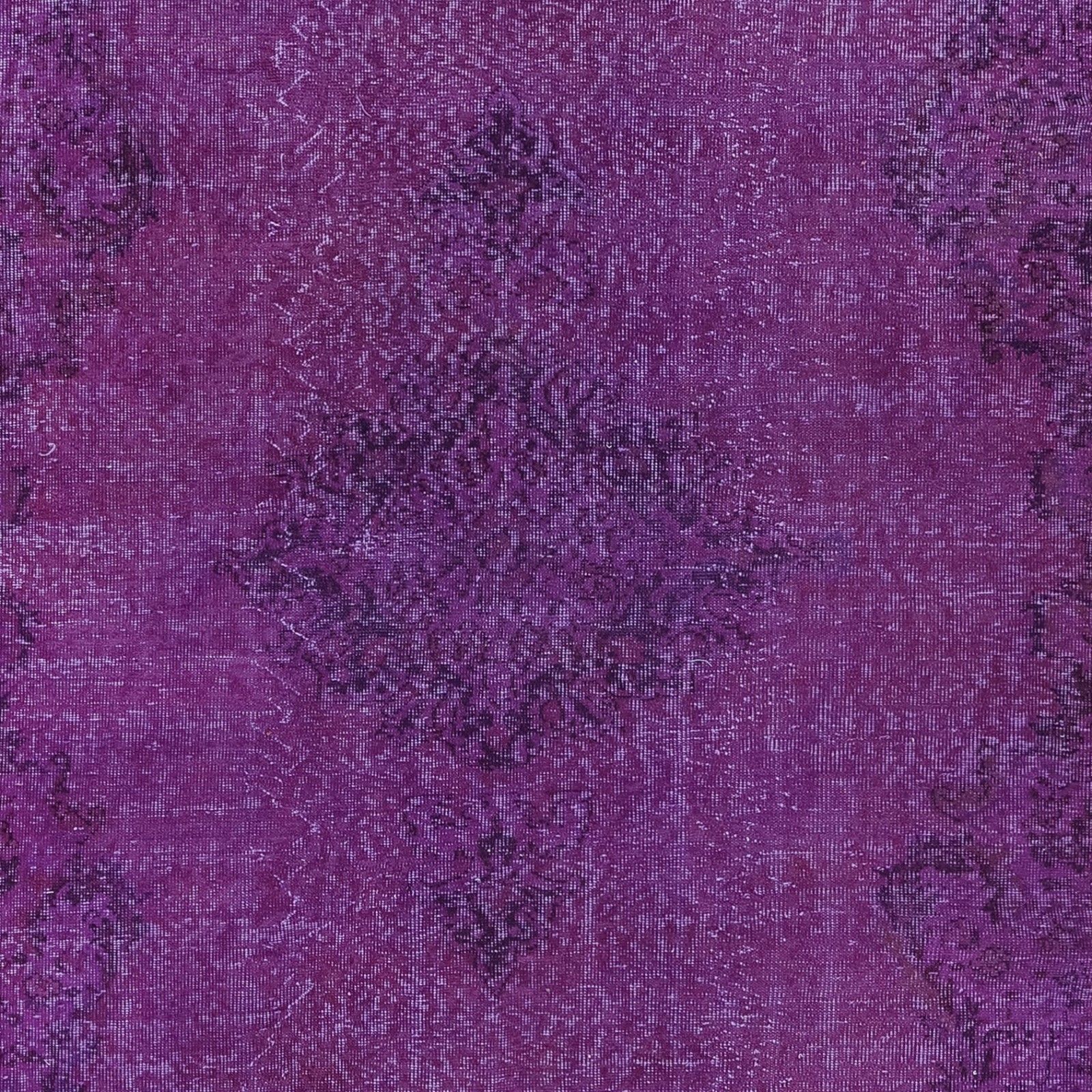 7x10 Ft Handmade Turkish Purple Area Rug, Ideal For Modern Interiors photo 589.0