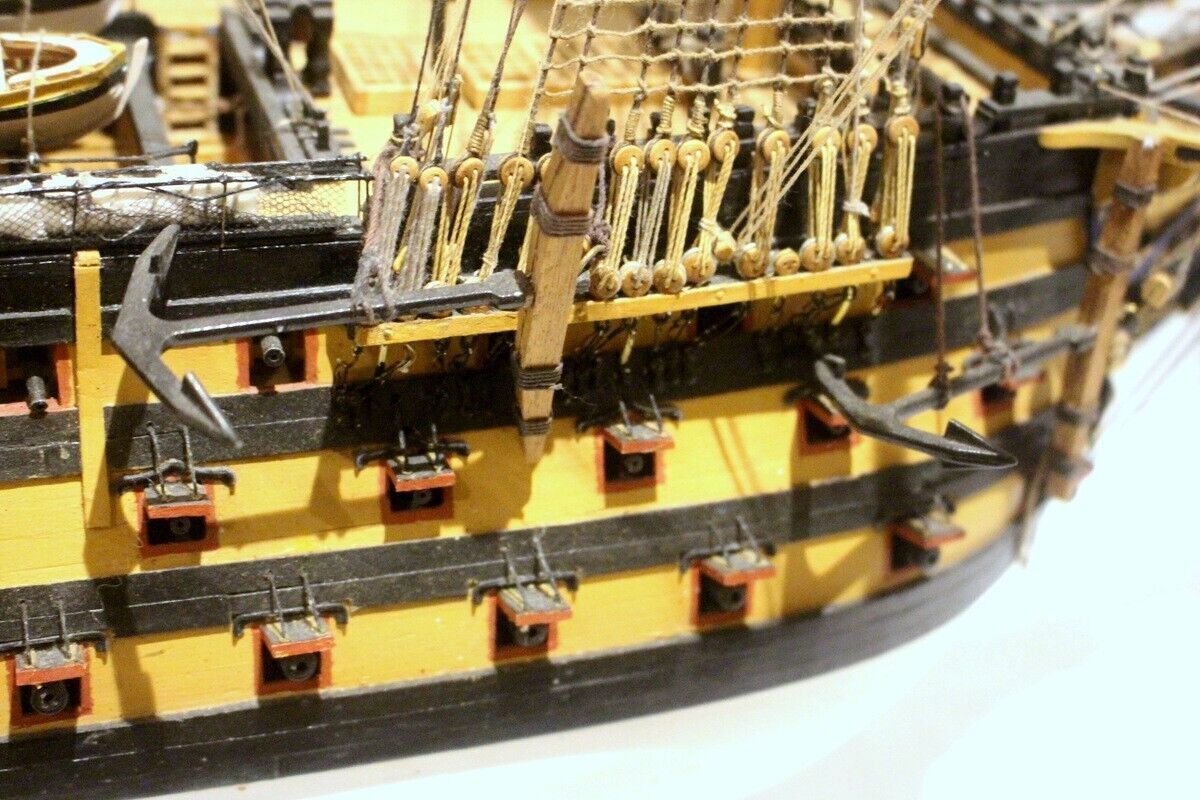 Lego Professional Wood Model Ship Boat Hms Victory Handmade photo Home Decor