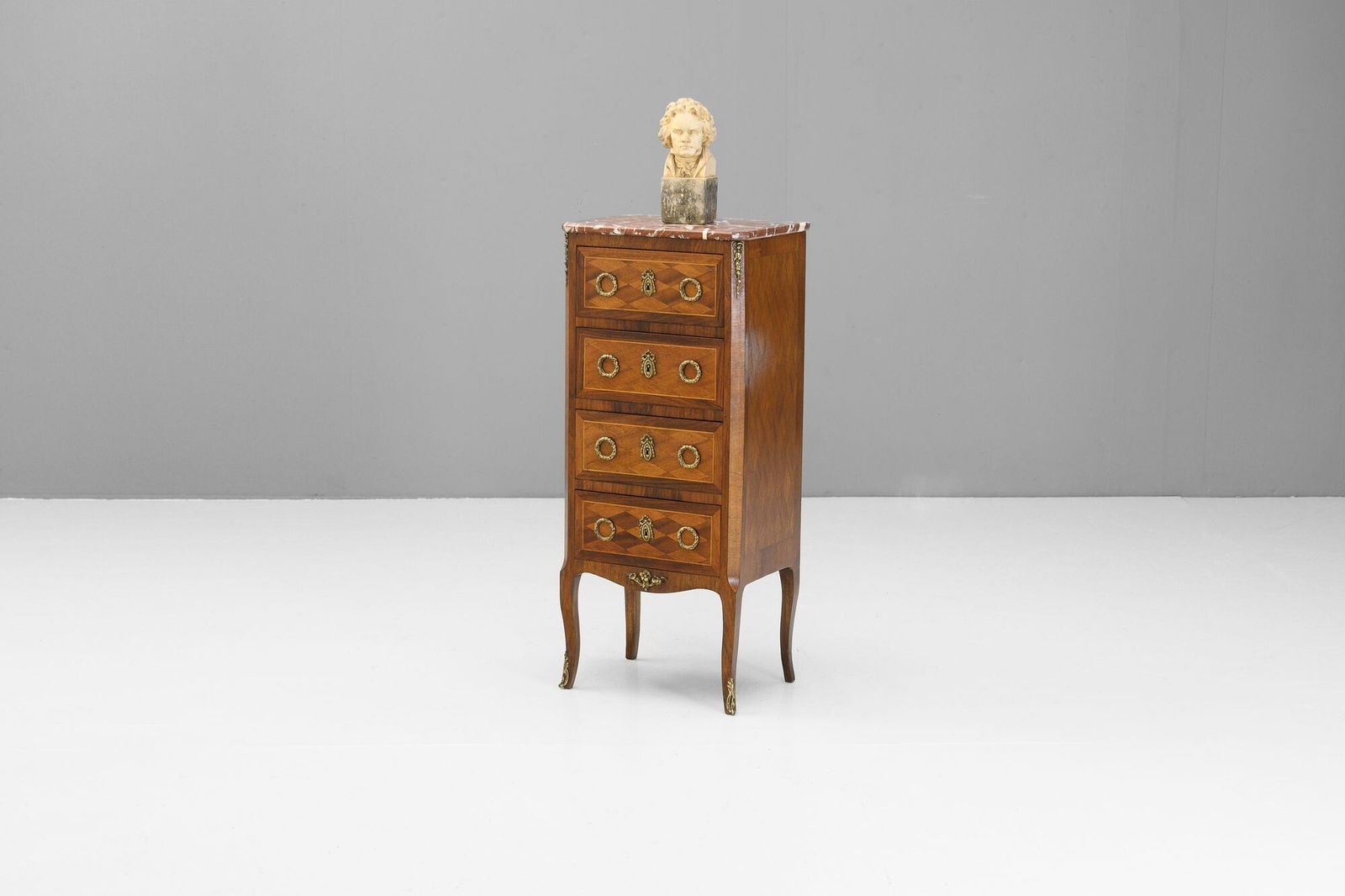 Marble Top Chest, 1930s, Vintage