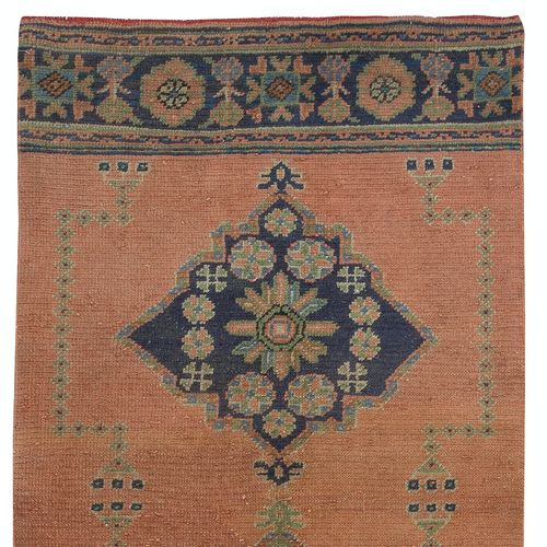 3x11.7 Ft 1960s Runner Rug For Kitchen. Handmade Hallway Rug. Turkish Stair Rug photo Textiles