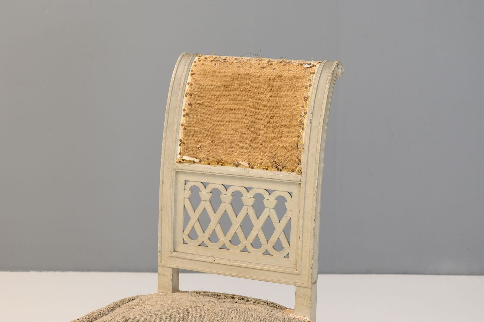 Pair Of French Side Chairs, 1800s photo for sale