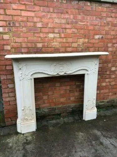 Antique Cast Iron Fireplace Surround.....1897
