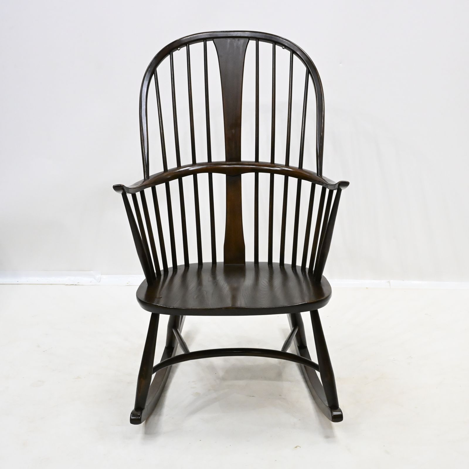 Ercol Rocking Chair Dark Finish Model 912 Free Uk Delivery photo furniture