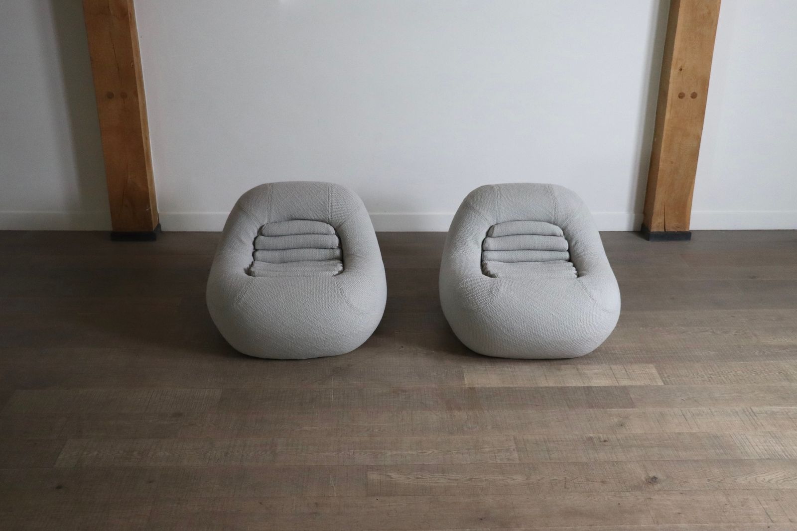 7750.0 Pair Of Carrera Lounge Chairs By De Pas D’urbino & Lomazzi For Bbb Bonacina photo