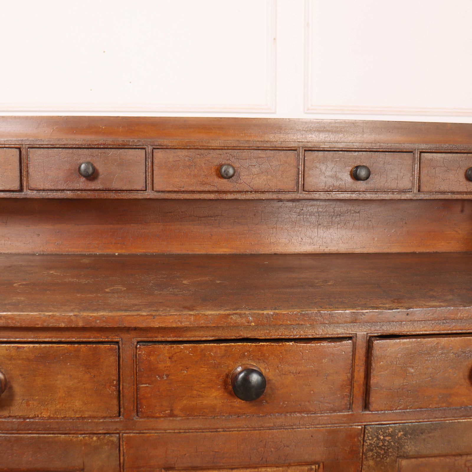 Original Painted Scottish Dresser Base photo vinterior
