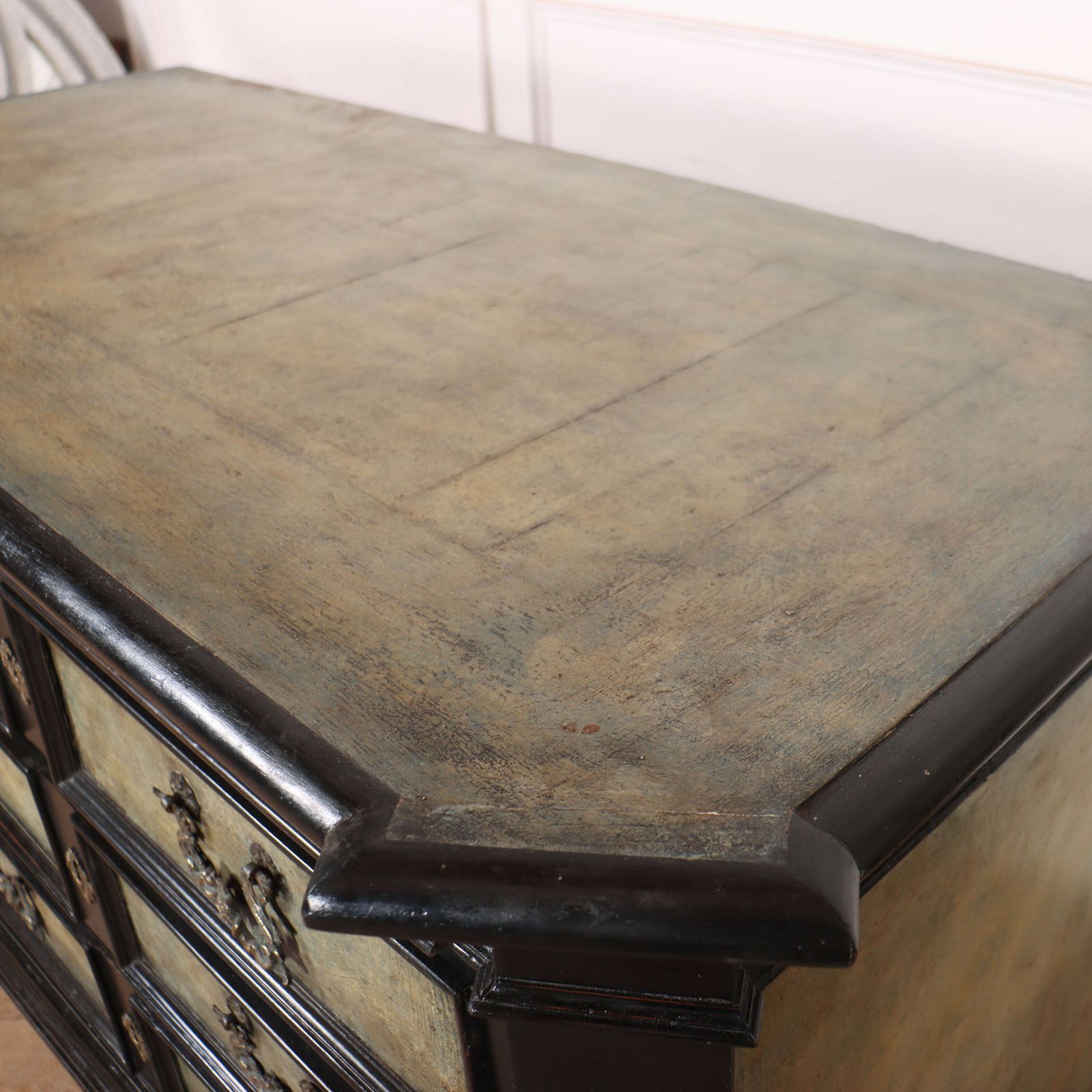 Furniture 18th Century Italian Painted Commode photo