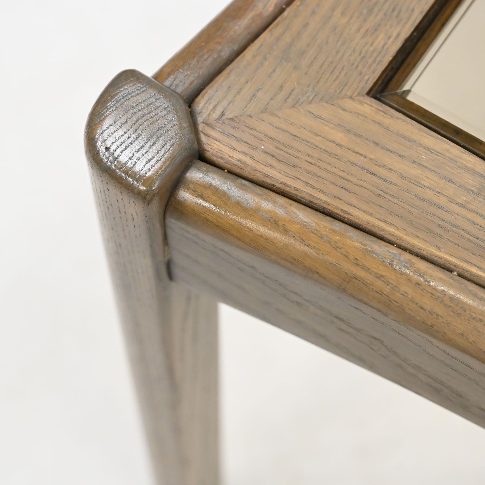 Ercol Square Glass Top Coffee Table Model 916 Free Uk Delivery photo buy