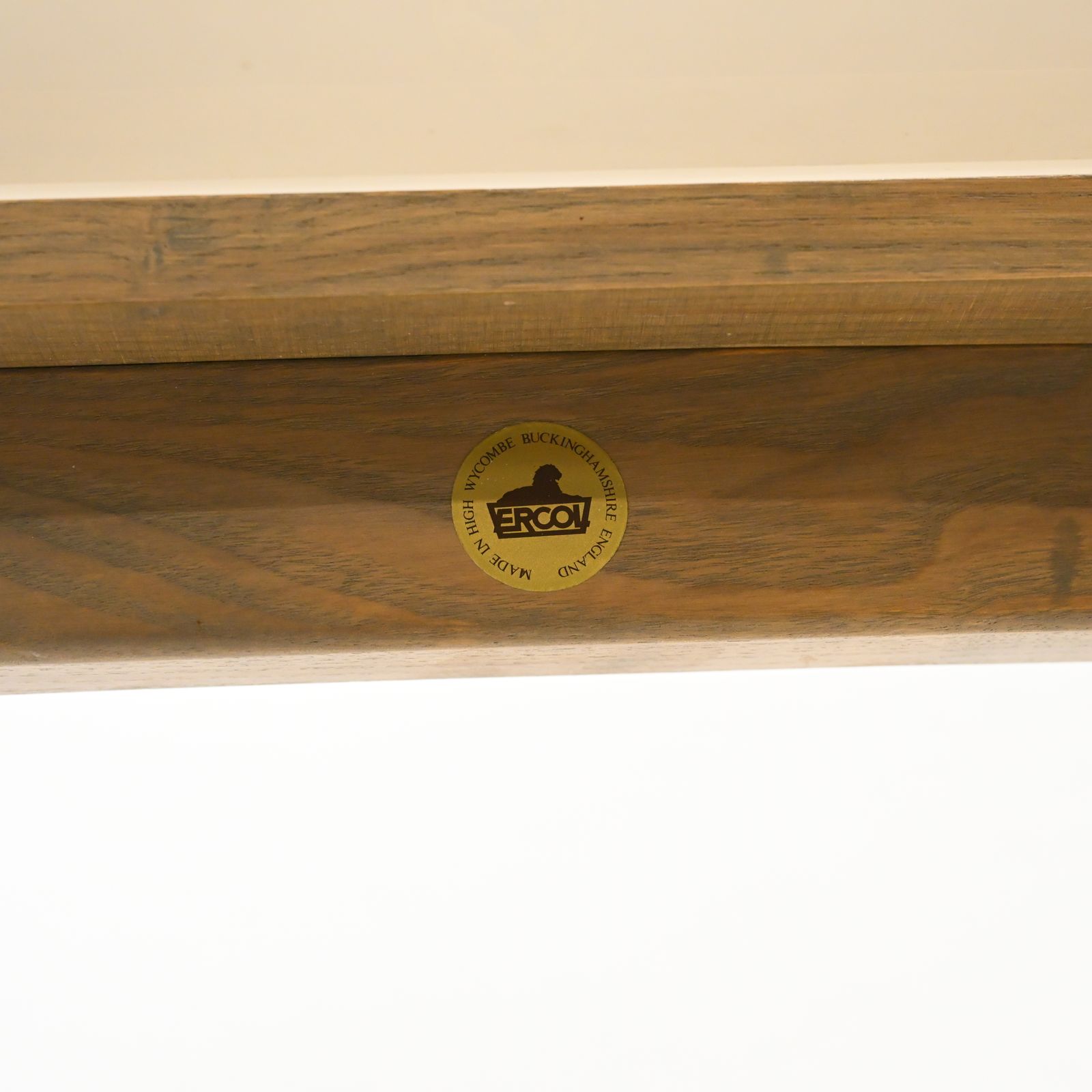 photo buy Ercol Square Glass Top Coffee Table Model 916 Free Uk Delivery
