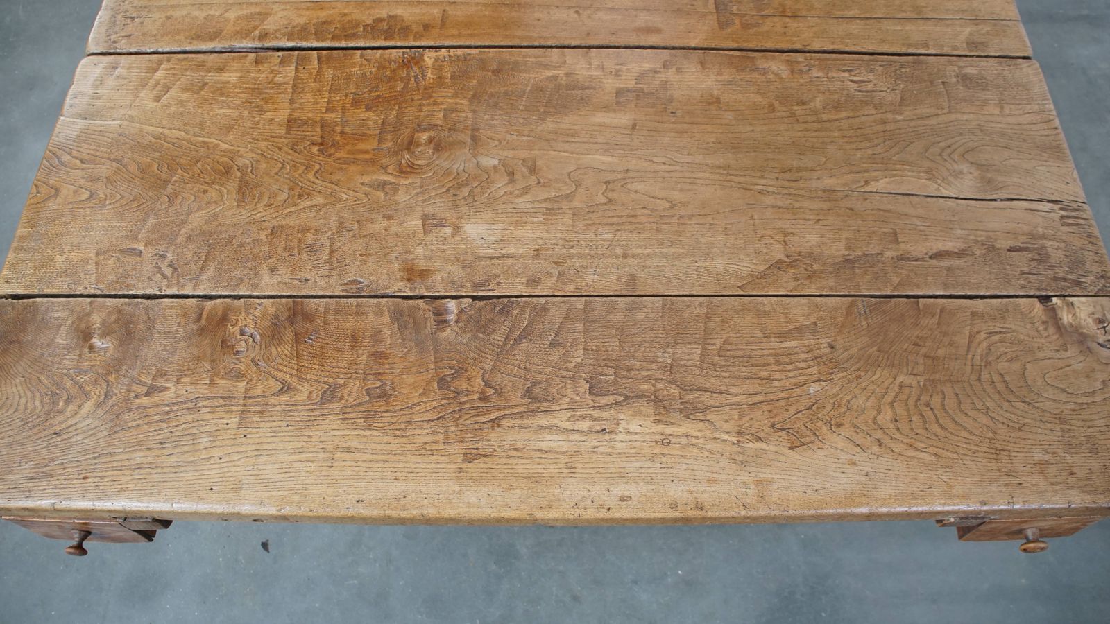 Characterful, Beautiful And Practical Square Antique Dining Table Made Of Elm Wood photo buy