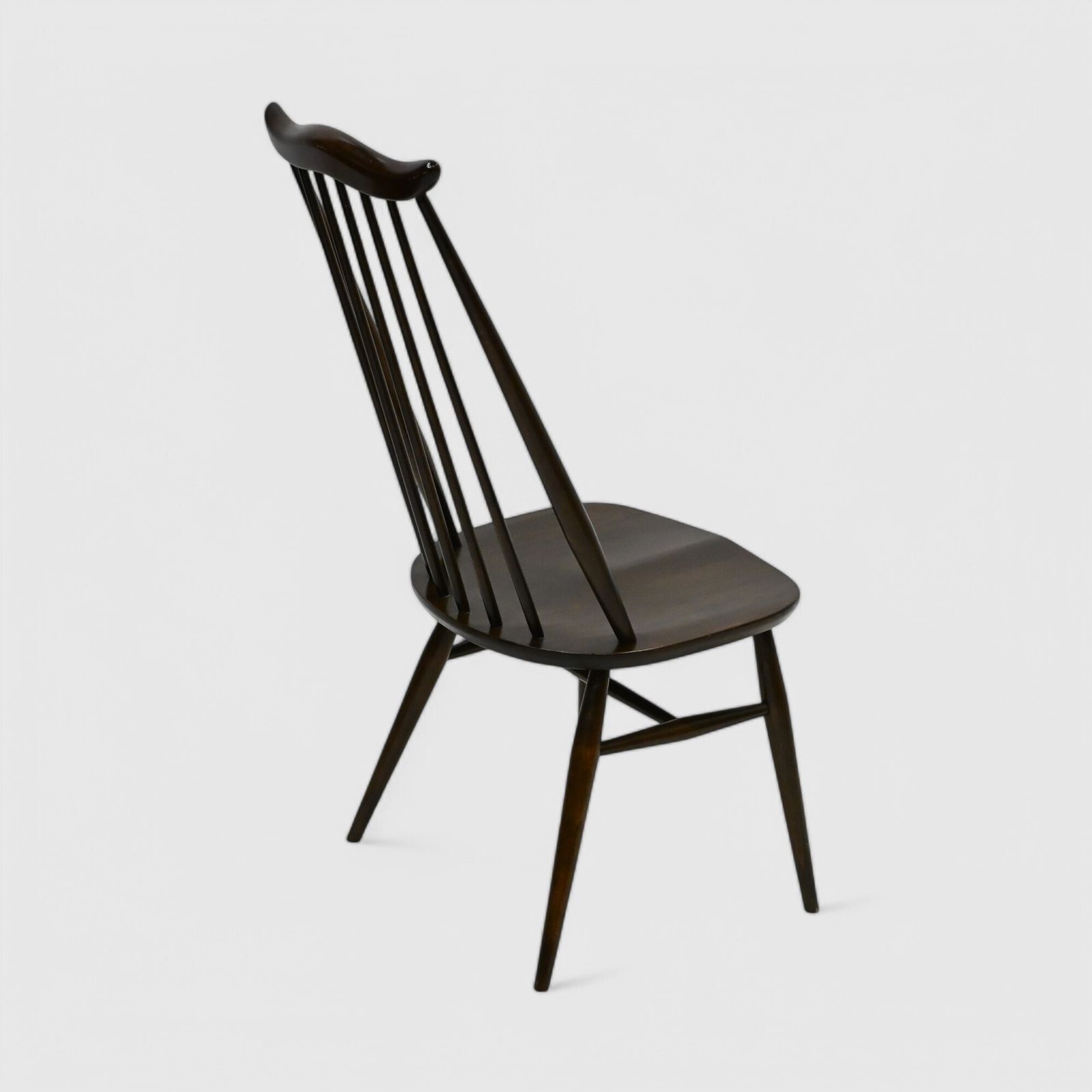 6 Ercol Number 369 Windsor Goldsmith Dining Chairs Dark Finish Free Uk Delivery photo buy