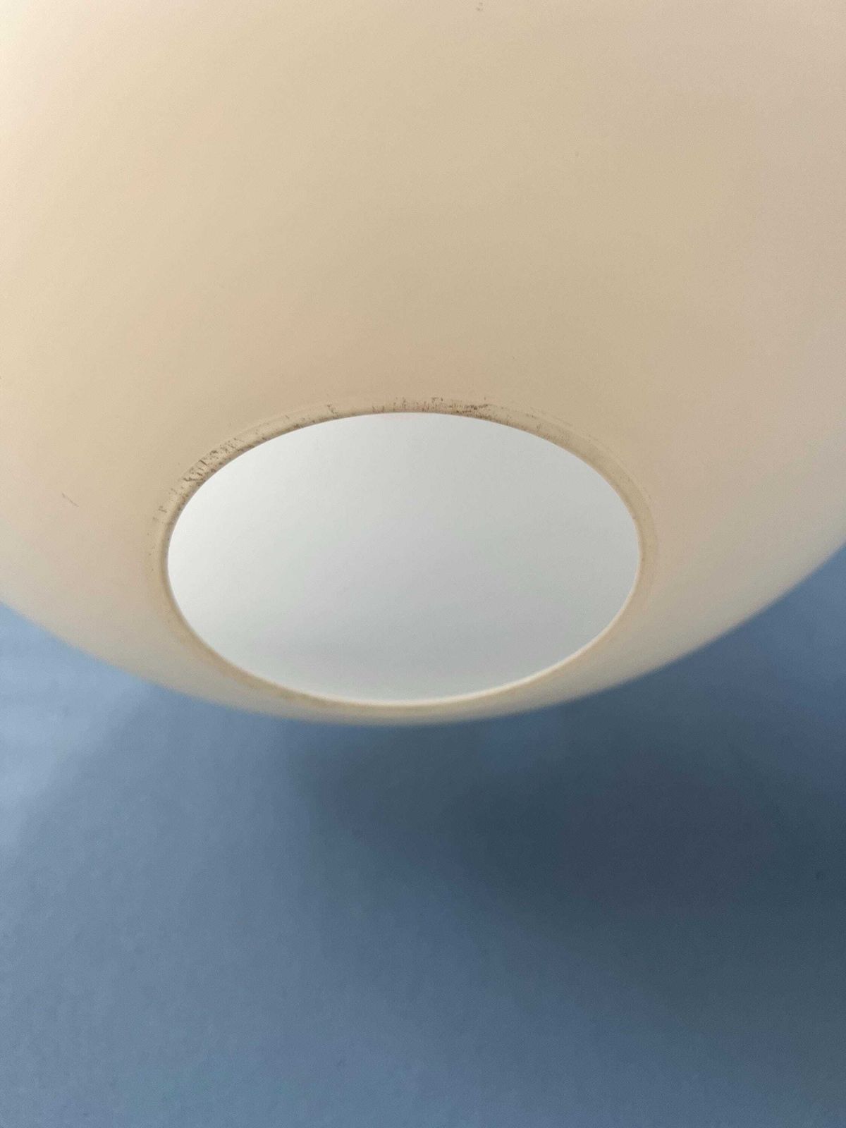 photo for sale Opaline Glass 'Bulbo' Pendant Lamp By Lisa Johansson Pape For Stockmann Orno