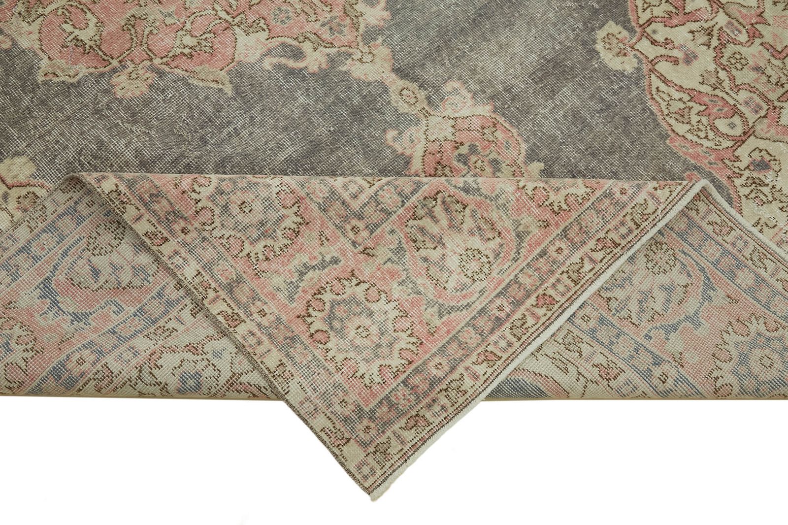 Handmade Beige Turkish Vintage Area Rug 205 Cm X 325 Cm photo vinterior