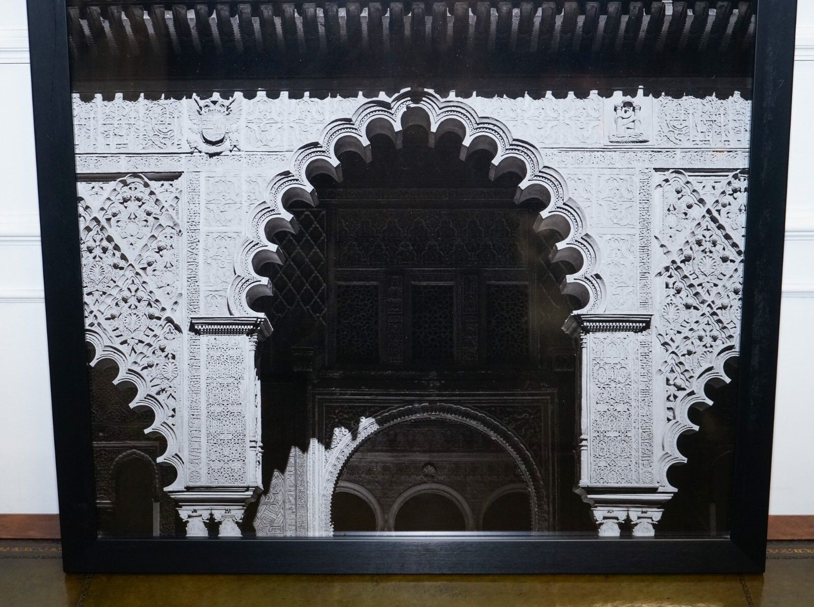 Beautiful Courtyard Of The Maidens In The Real Alcazar In Seville Picture Print photo vinterior
