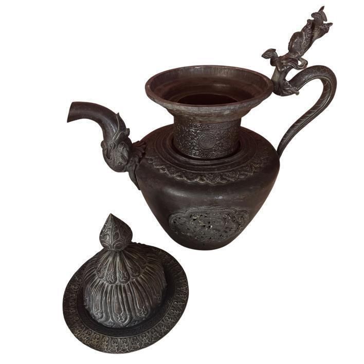 19th Century Tibetan Butter Tea Ewer photo vinterior