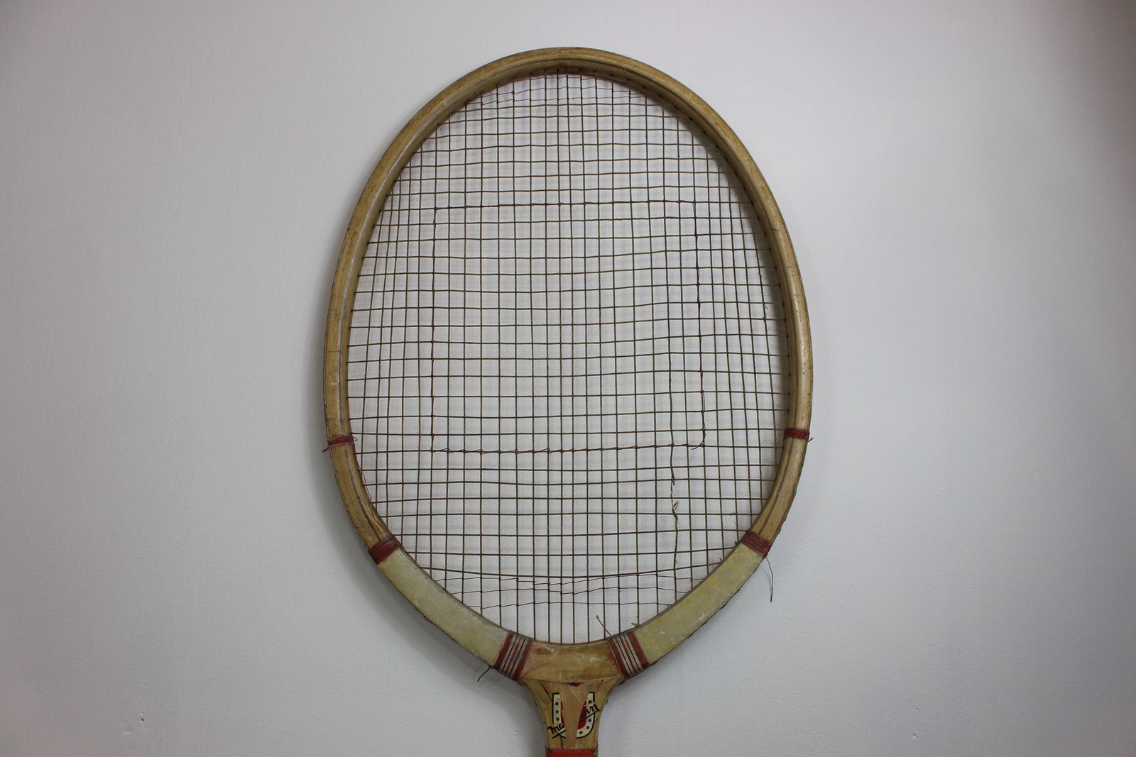 Home Decor Shop Display Oversized Tennis Racket ! photo