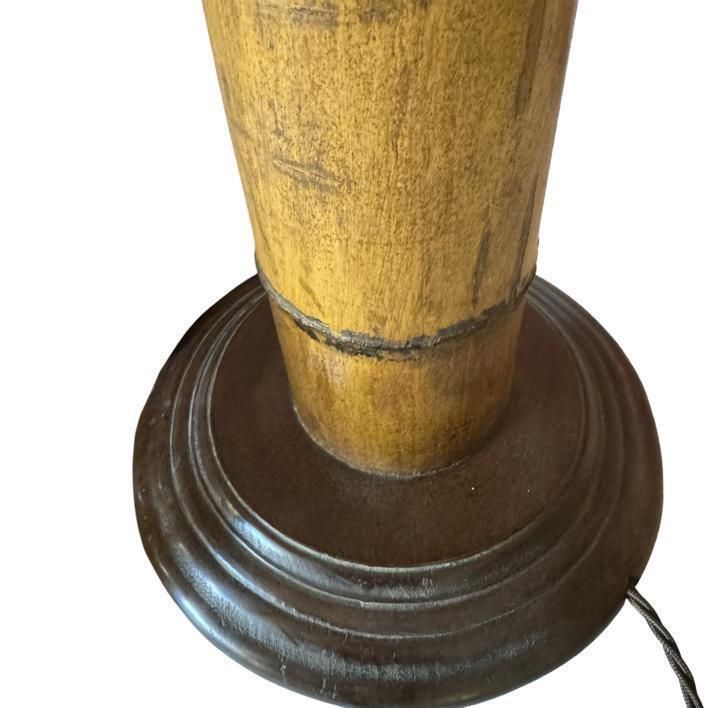 Bamboo Table Lamp, 1900s photo for sale