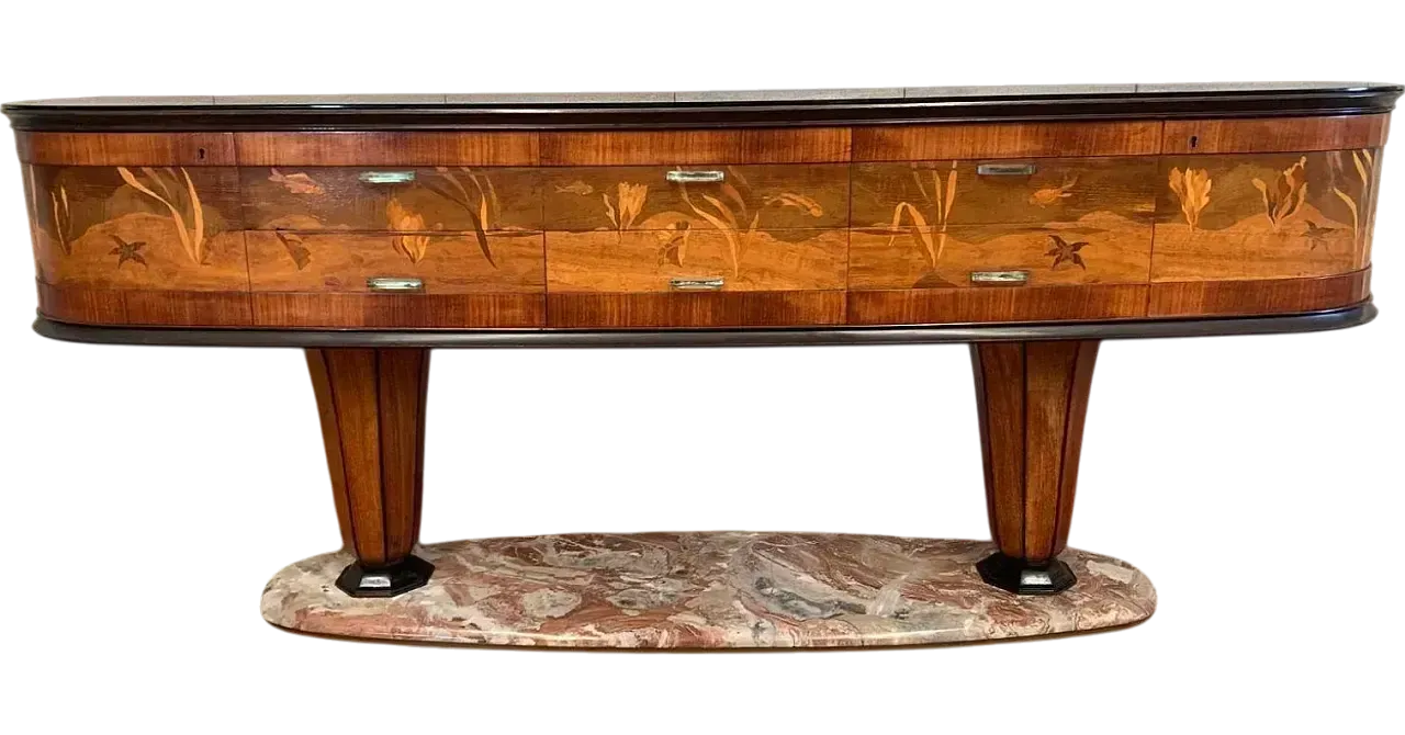 Sideboard With Mirror By Dassi Mobili Moderni, 2 Set