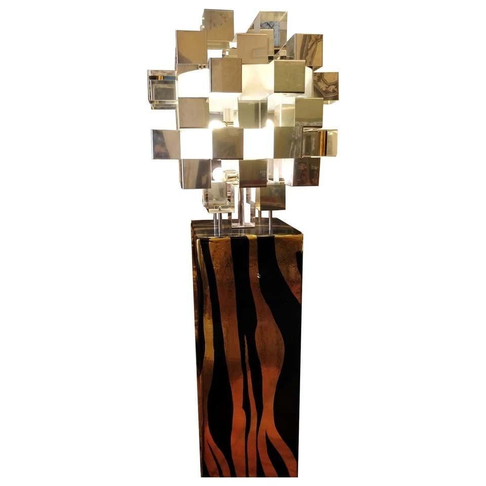 Luxurious Italian Floor Lamp By Antonio Meneghetti, Circa 1970