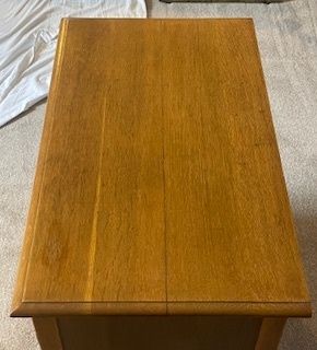 Vintage Gillows And Waring Three Drawer Oak Chest photo Furniture