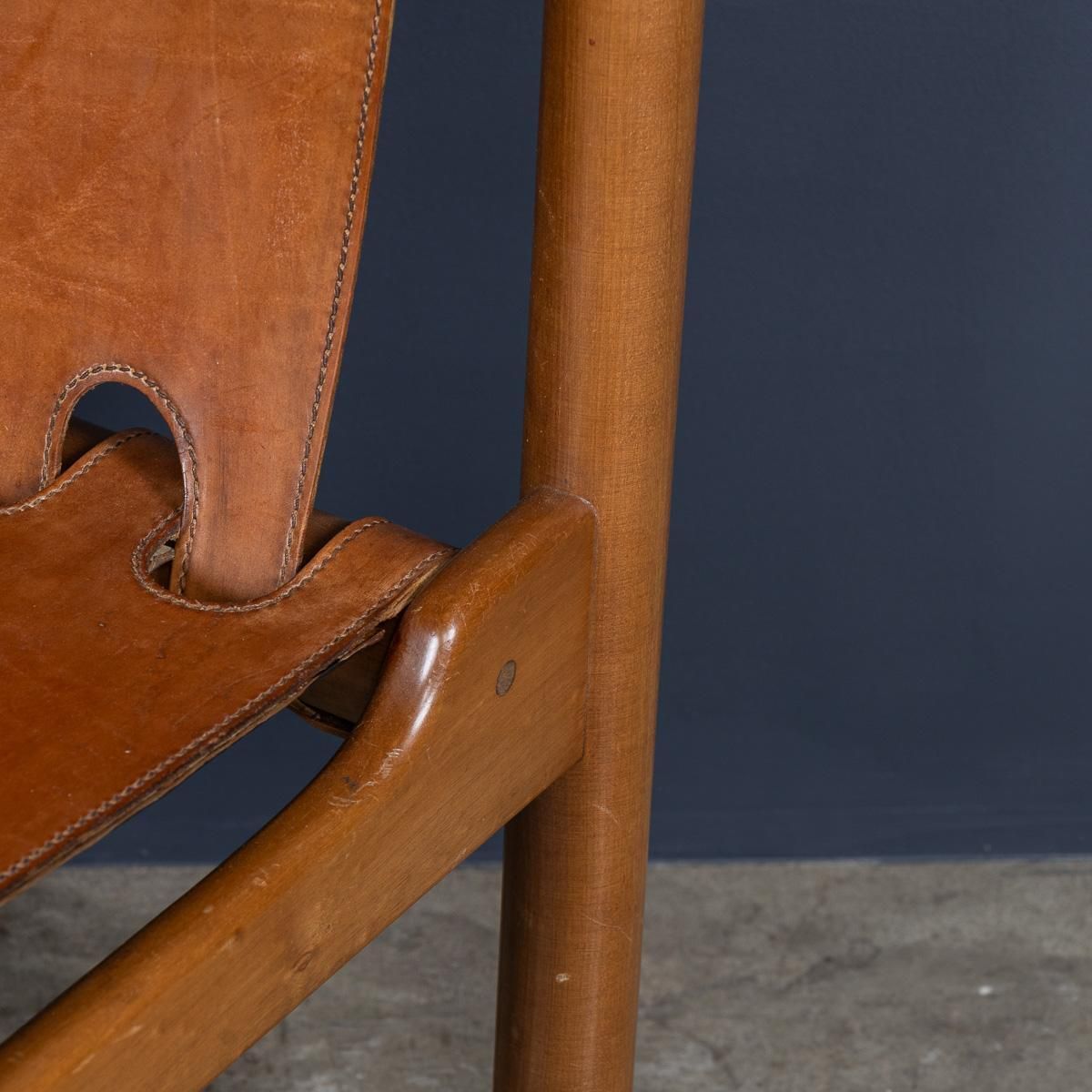 photo for sale A Superb 20thc Set Of Eight Ilmari Tapiovaara Leather Dining Chairs C.1950