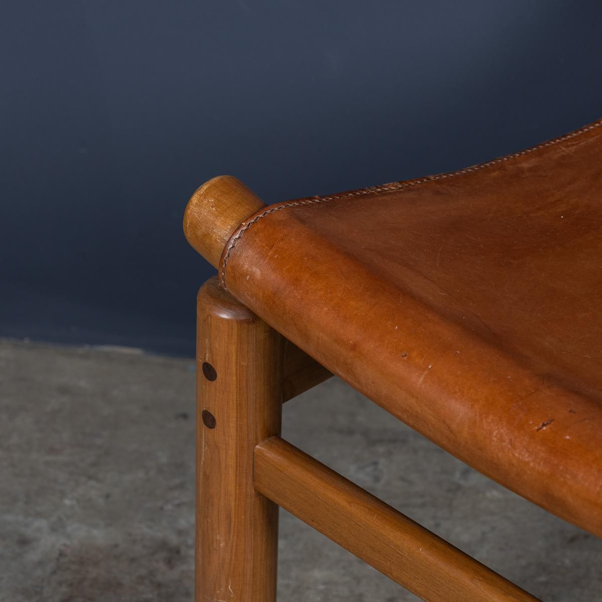 11707.0 A Superb 20thc Set Of Eight Ilmari Tapiovaara Leather Dining Chairs C.1950 photo