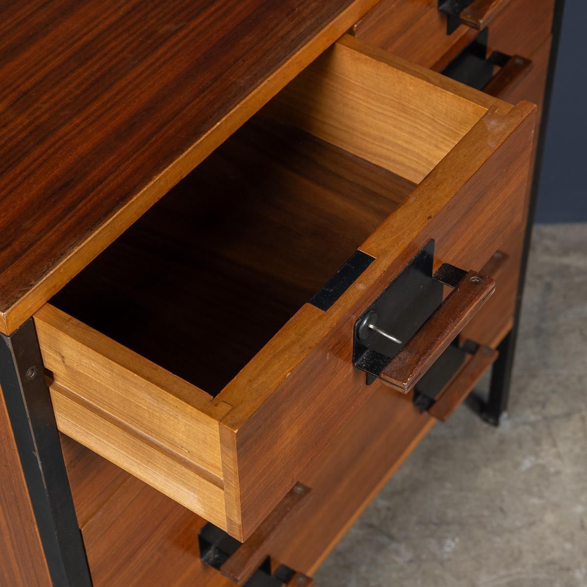Vintage 20th Century Italian Chest Of Drawers By Ico Parisi For Mim Roma C.1950 photo vintage