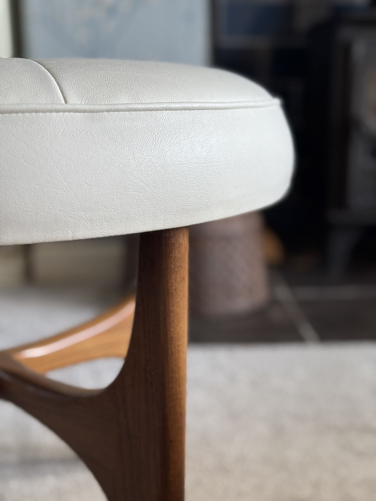 G Plan Astro Teak Stool Footstool By Kofod Larsen. Danish, Mid Century photo 295.0