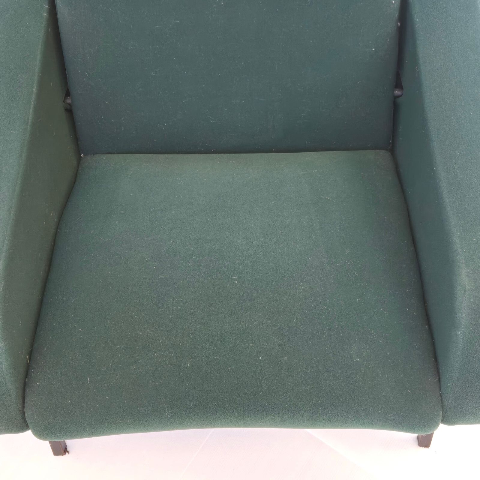 Vintage 1960s Guariche Stone Trelax Armchair For Meurop 60s Jersey & Metal photo for sale