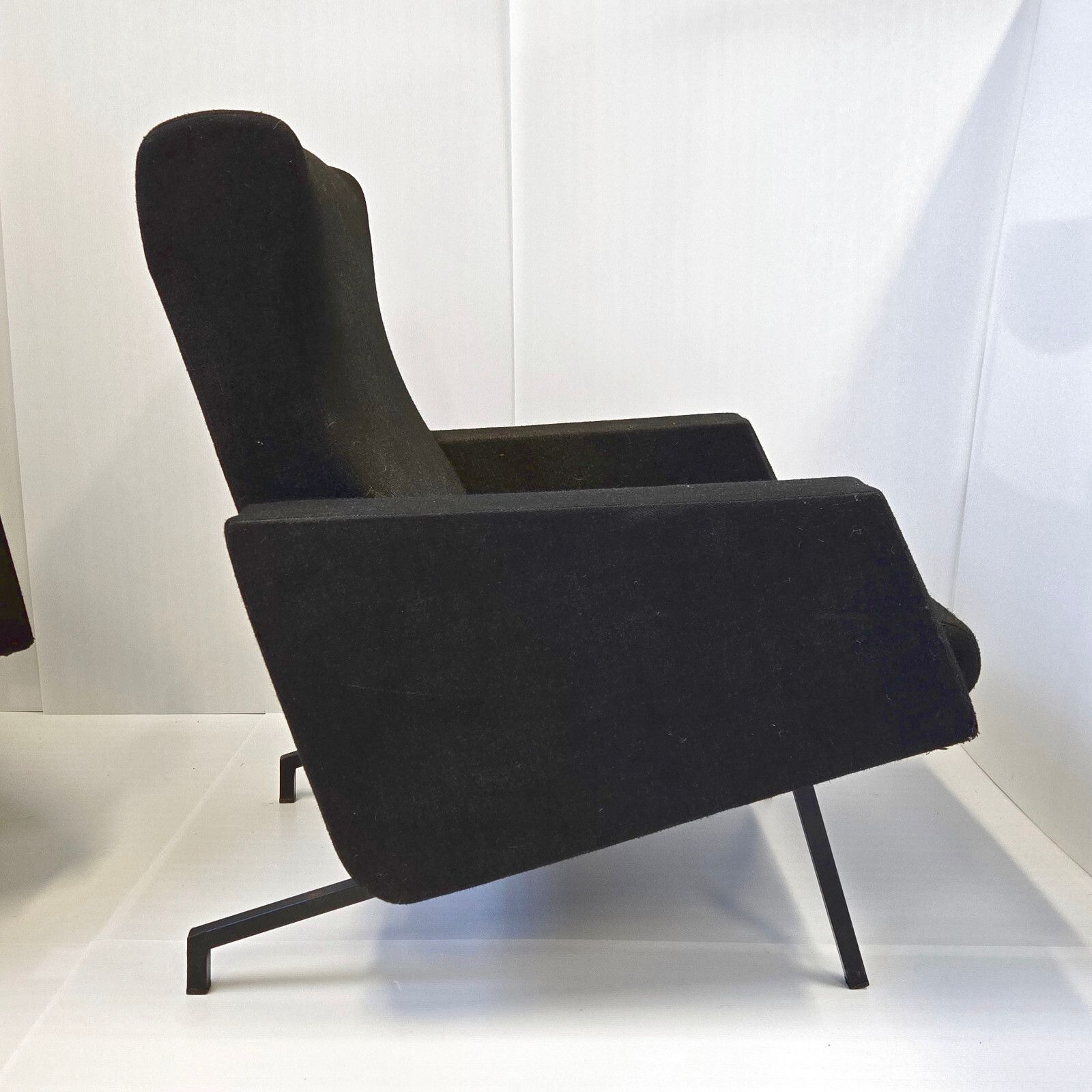 Paar Vintage Stone Guariche Miami Fauteuils Voor Meurop, Ca. Jaren 1960 photo for sale