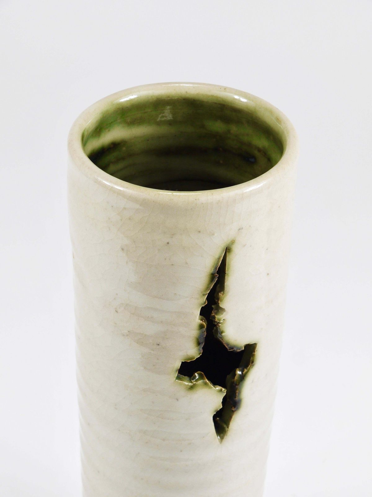 photo vintage Piet Knepper 3 Art Pottery Ceramic Studio Vases By Mobach, Netherlands, 1970s