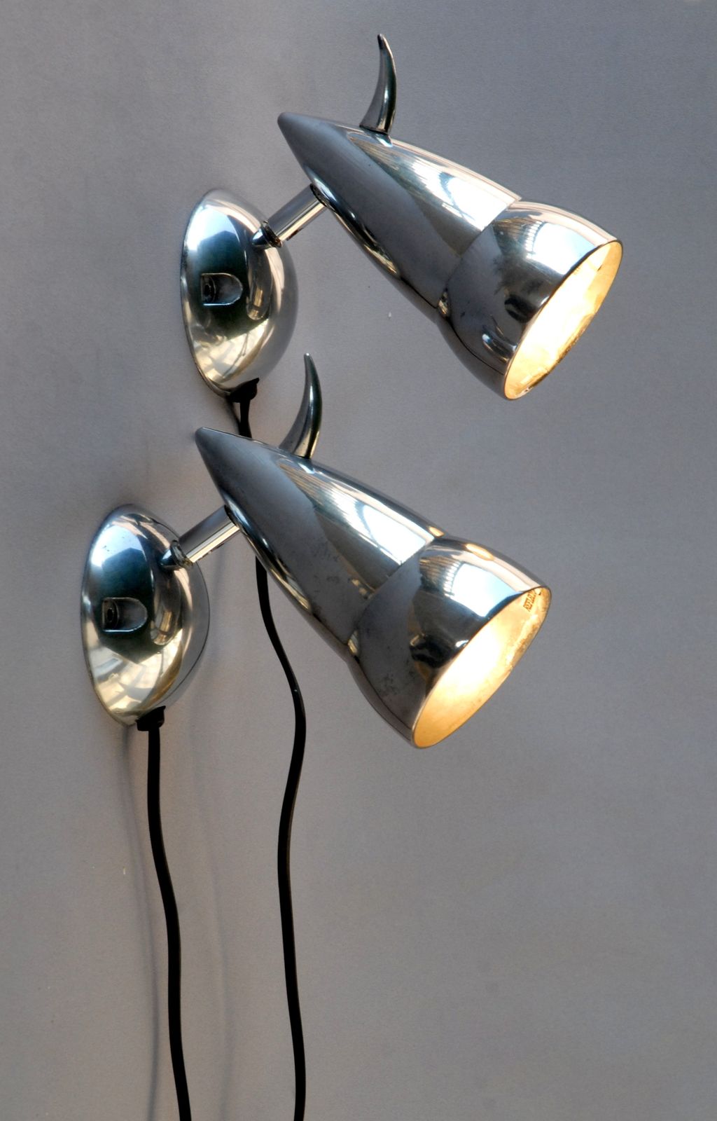 Bor Wall Lamps By Verner Panton And Ettore Sottsass For Ikea, 1980s, Set Of 2