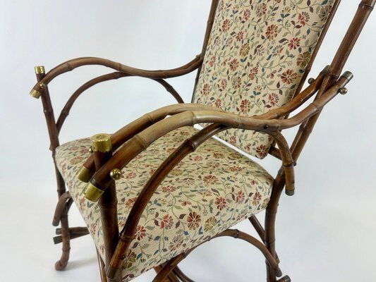 Austrian Art Noveau Bamboo Side Chair, 1900s photo vinterior