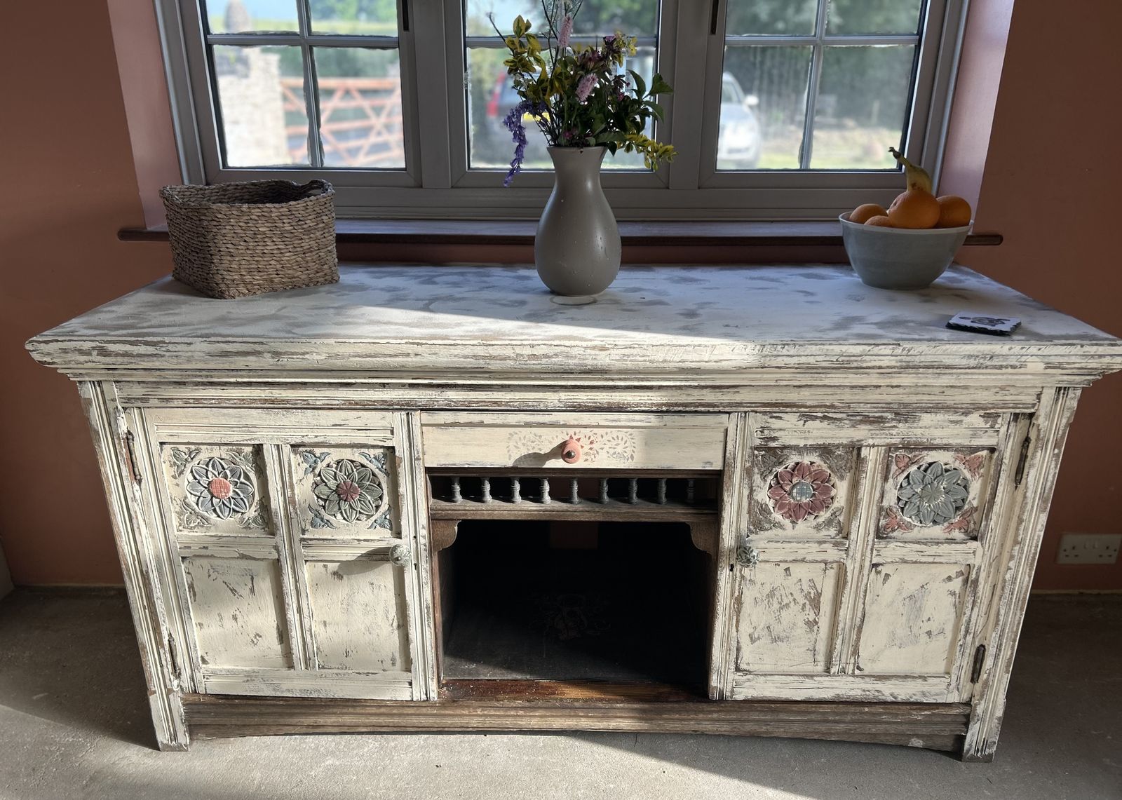 Upcycled Lambs Of Manchester Oak Cabinet