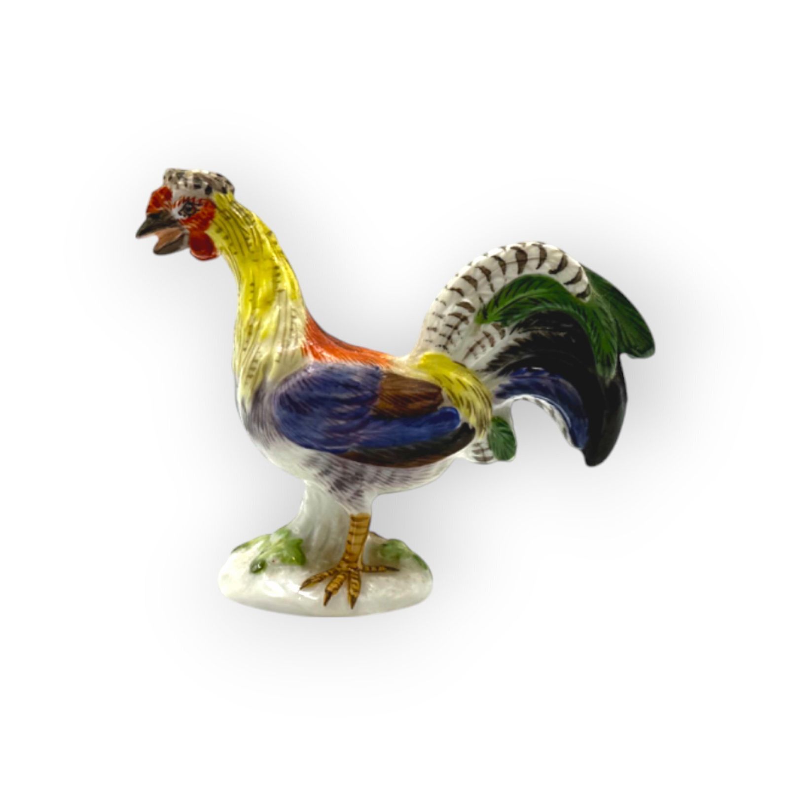 Meissen Miniature Model Of A Cockerel photo furniture