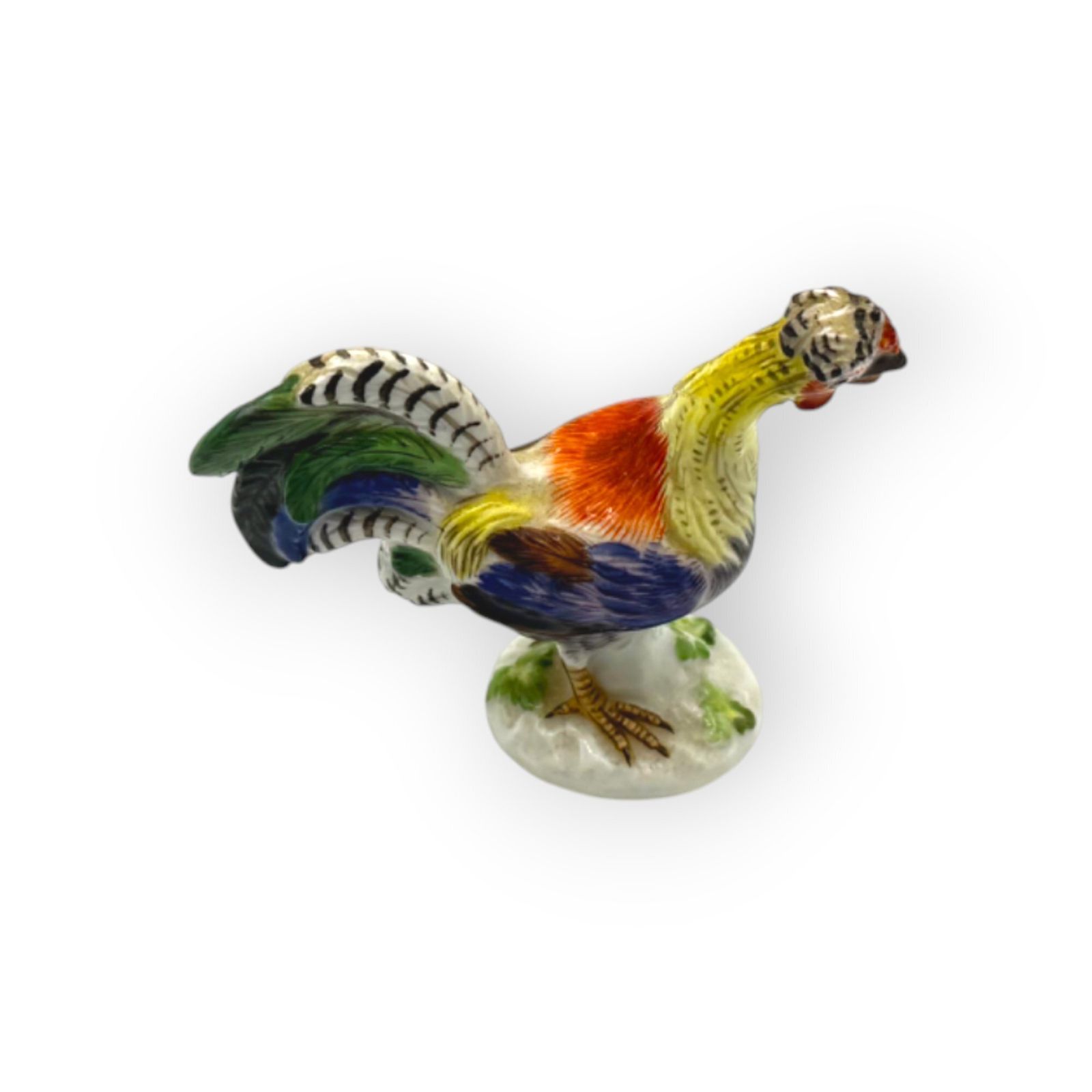 Meissen Miniature Model Of A Cockerel photo 395.0